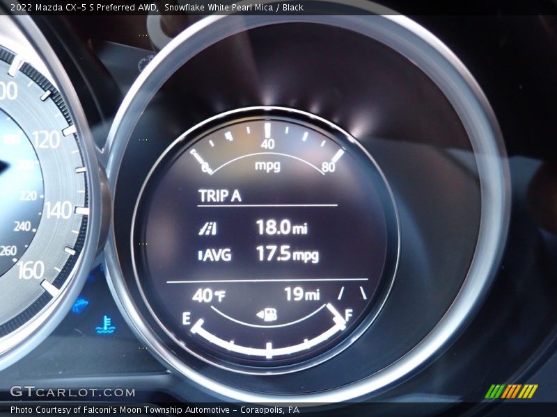  2022 CX-5 S Preferred AWD S Preferred AWD Gauges