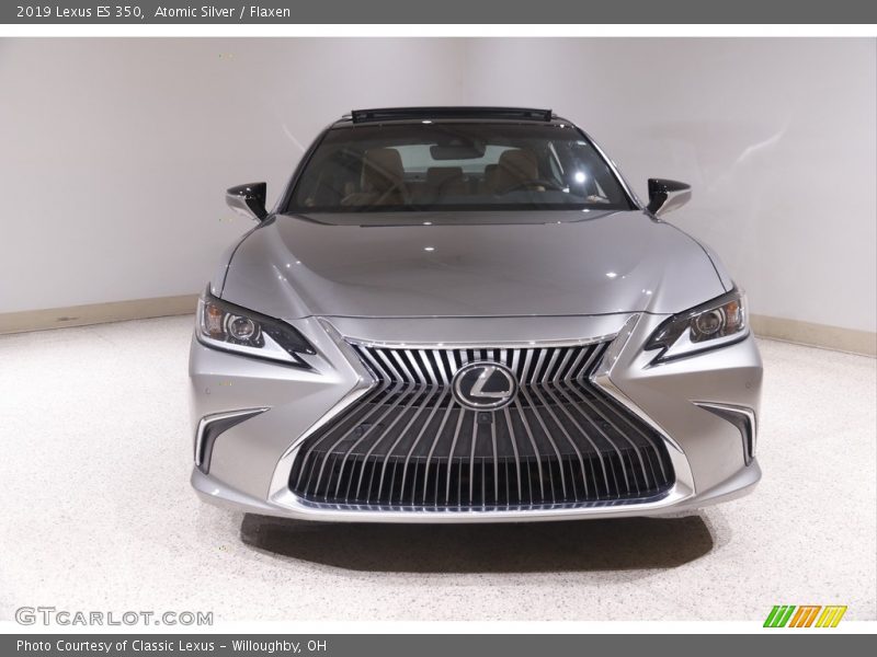 Atomic Silver / Flaxen 2019 Lexus ES 350