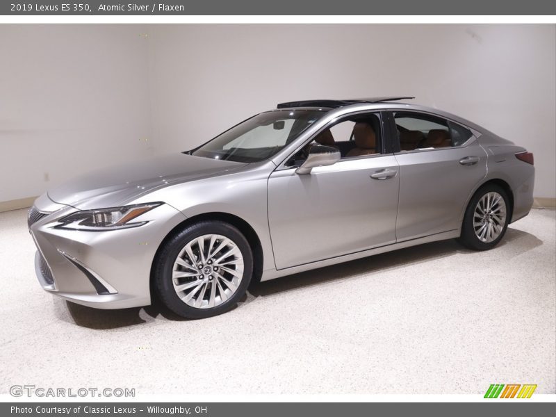 Atomic Silver / Flaxen 2019 Lexus ES 350