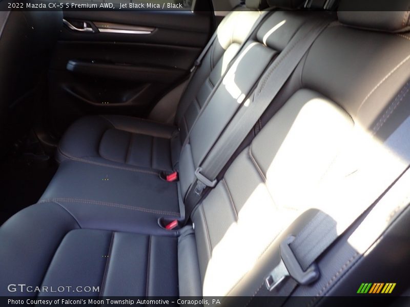Rear Seat of 2022 CX-5 S Premium AWD