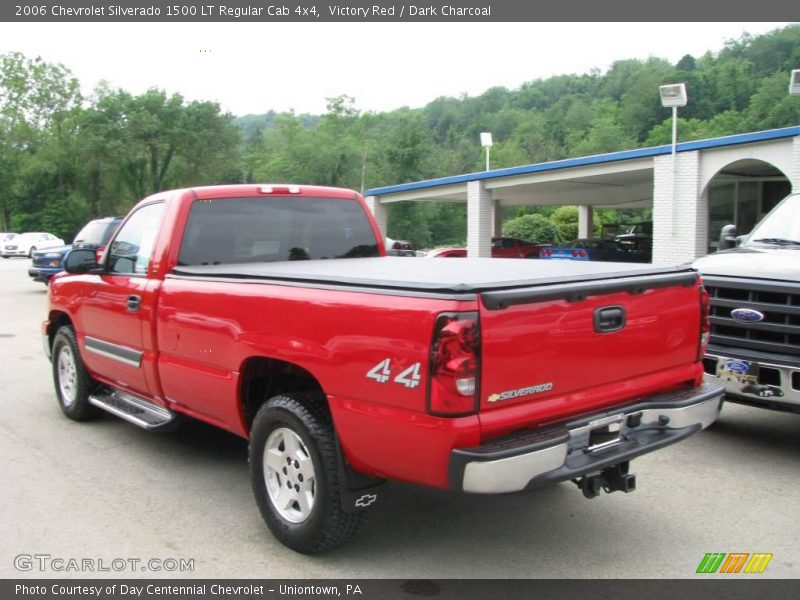 Victory Red / Dark Charcoal 2006 Chevrolet Silverado 1500 LT Regular Cab 4x4