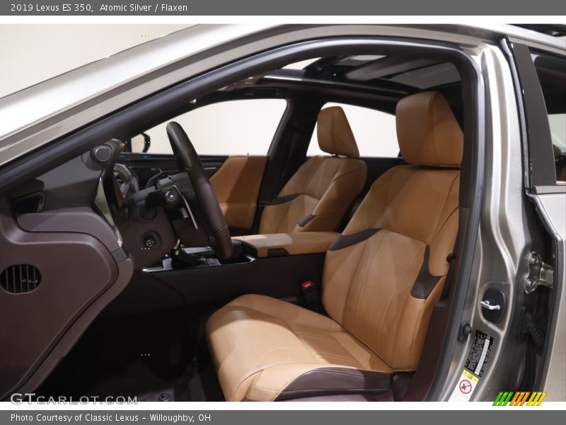 Atomic Silver / Flaxen 2019 Lexus ES 350