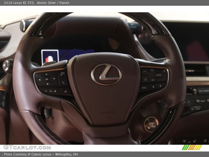 Atomic Silver / Flaxen 2019 Lexus ES 350