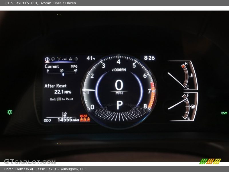 Atomic Silver / Flaxen 2019 Lexus ES 350