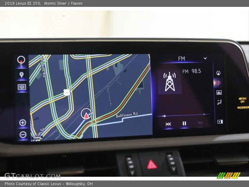 Atomic Silver / Flaxen 2019 Lexus ES 350