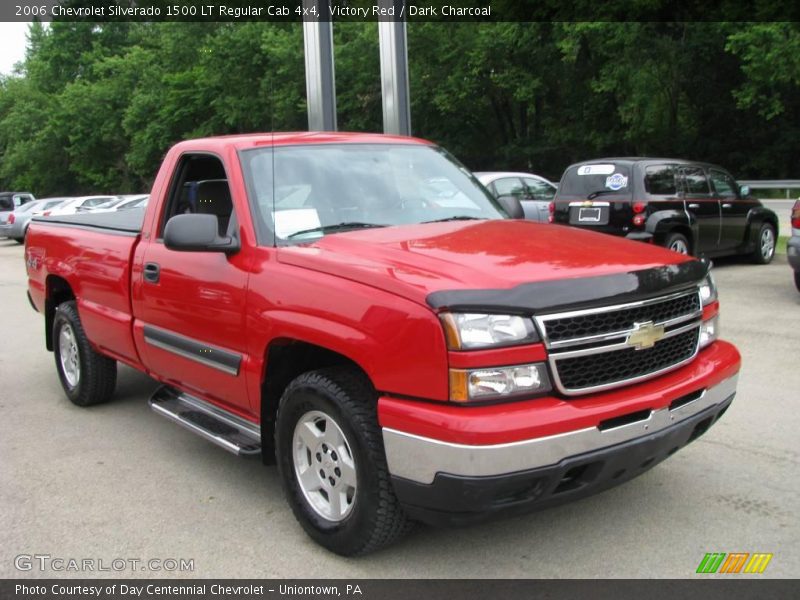 Victory Red / Dark Charcoal 2006 Chevrolet Silverado 1500 LT Regular Cab 4x4