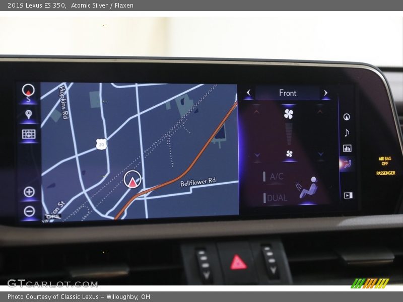 Atomic Silver / Flaxen 2019 Lexus ES 350