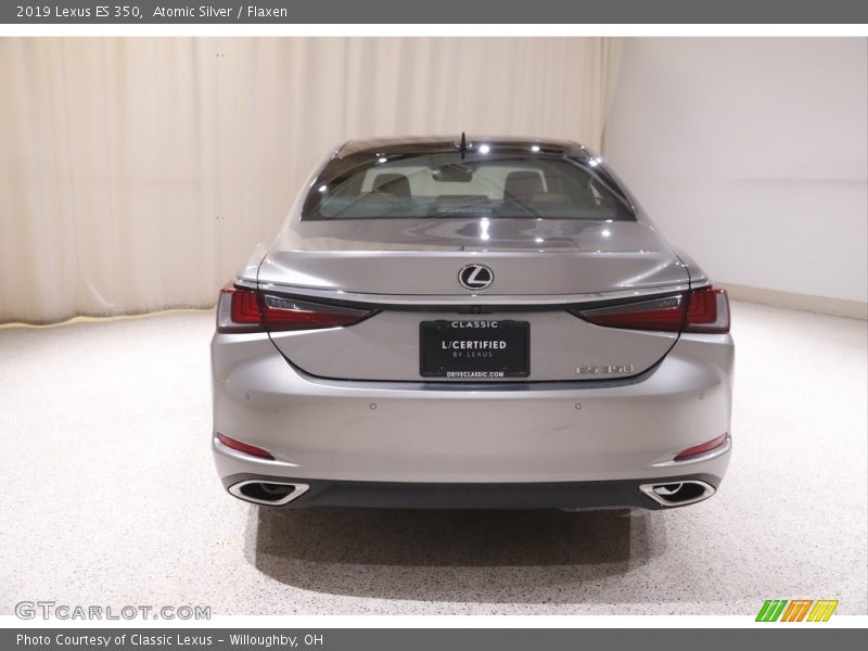 Atomic Silver / Flaxen 2019 Lexus ES 350