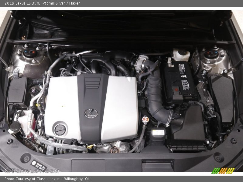 Atomic Silver / Flaxen 2019 Lexus ES 350