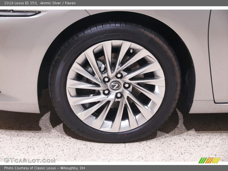 Atomic Silver / Flaxen 2019 Lexus ES 350