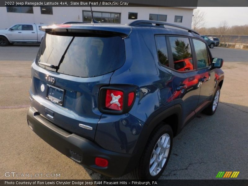 Slate Blue Pearl / Black/Ski Gray 2022 Jeep Renegade Latitude 4x4