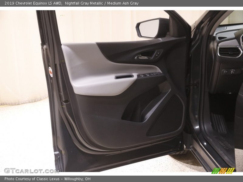 Nightfall Gray Metallic / Medium Ash Gray 2019 Chevrolet Equinox LS AWD