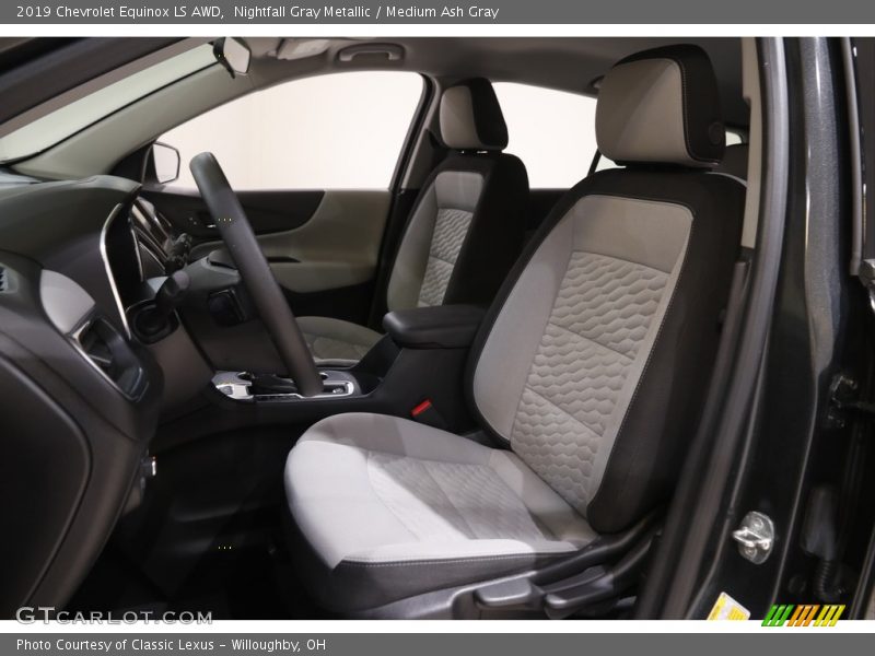 Nightfall Gray Metallic / Medium Ash Gray 2019 Chevrolet Equinox LS AWD