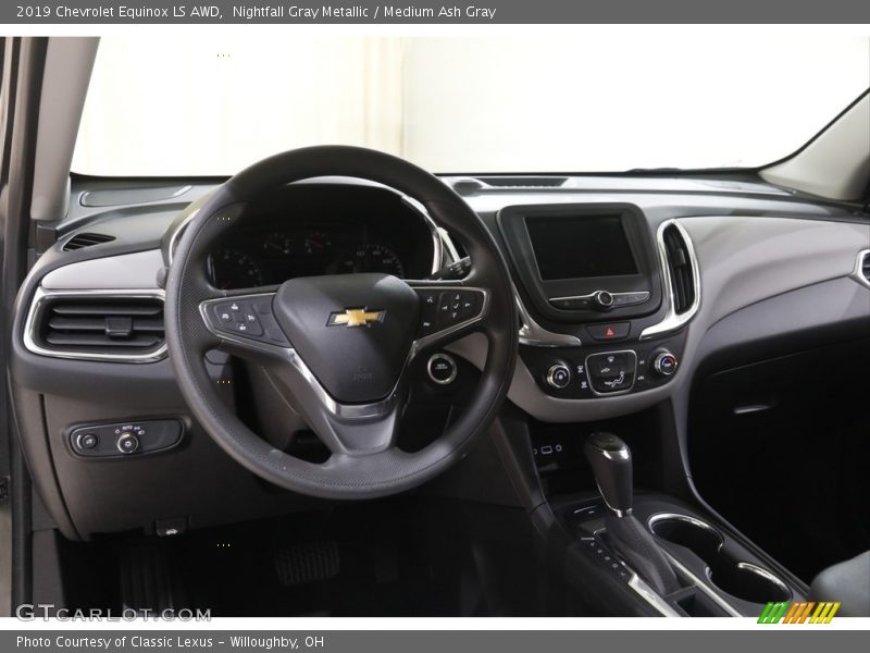 Nightfall Gray Metallic / Medium Ash Gray 2019 Chevrolet Equinox LS AWD