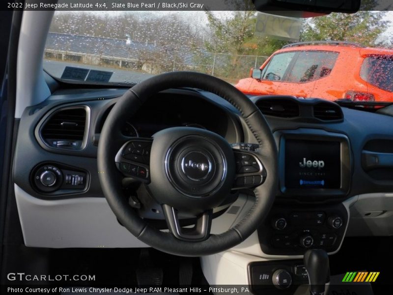 Slate Blue Pearl / Black/Ski Gray 2022 Jeep Renegade Latitude 4x4