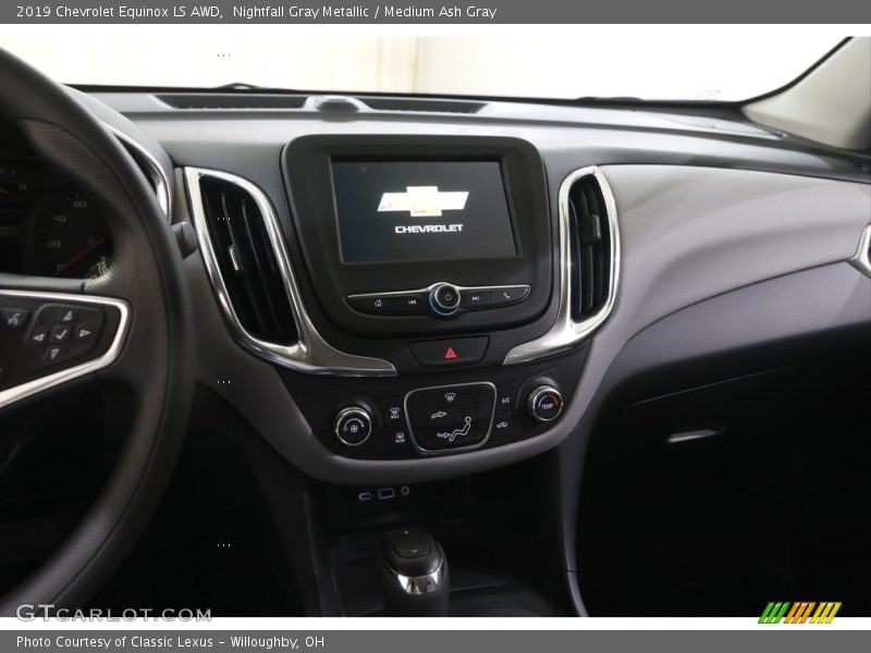 Nightfall Gray Metallic / Medium Ash Gray 2019 Chevrolet Equinox LS AWD