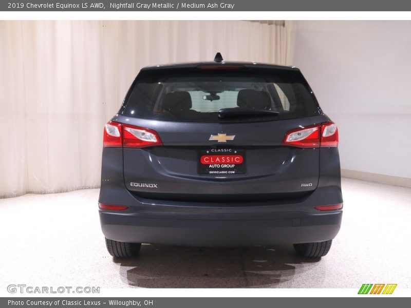Nightfall Gray Metallic / Medium Ash Gray 2019 Chevrolet Equinox LS AWD