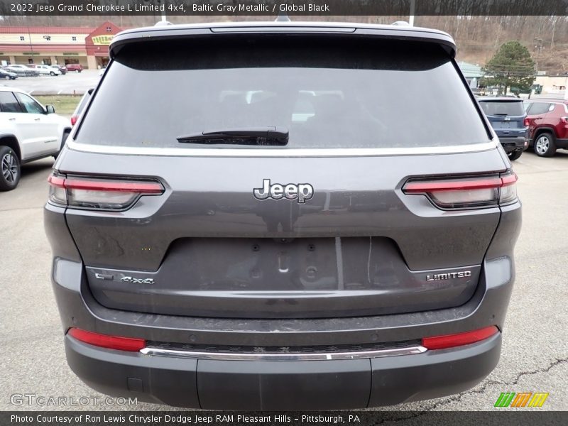 Baltic Gray Metallic / Global Black 2022 Jeep Grand Cherokee L Limited 4x4