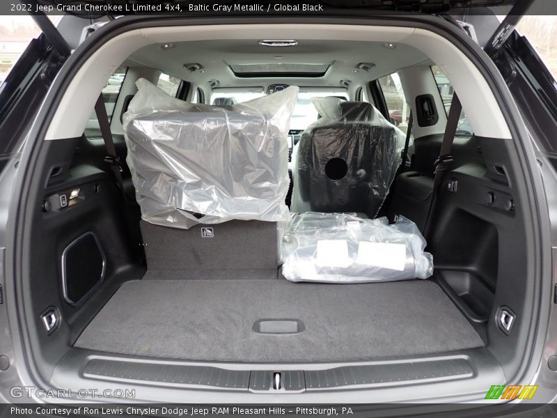Baltic Gray Metallic / Global Black 2022 Jeep Grand Cherokee L Limited 4x4