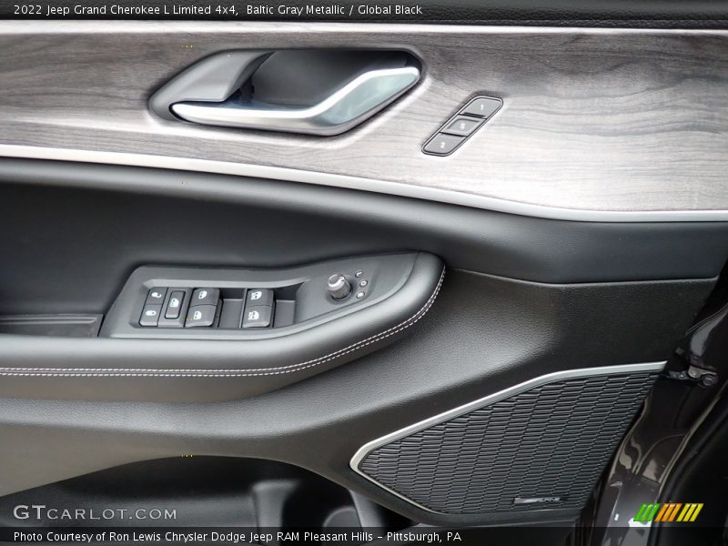 Baltic Gray Metallic / Global Black 2022 Jeep Grand Cherokee L Limited 4x4