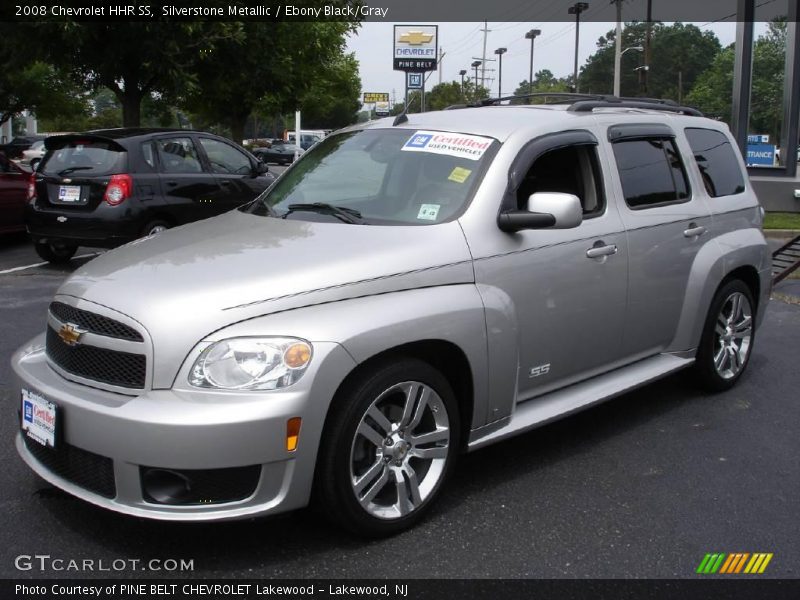 Silverstone Metallic / Ebony Black/Gray 2008 Chevrolet HHR SS
