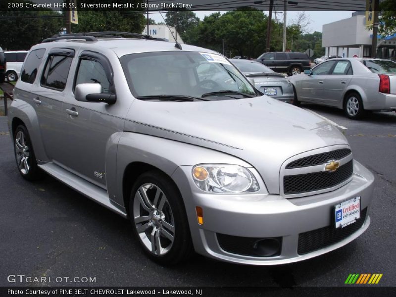 Silverstone Metallic / Ebony Black/Gray 2008 Chevrolet HHR SS