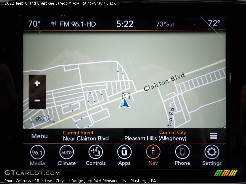 Sting-Gray / Black 2022 Jeep Grand Cherokee Laredo X 4x4