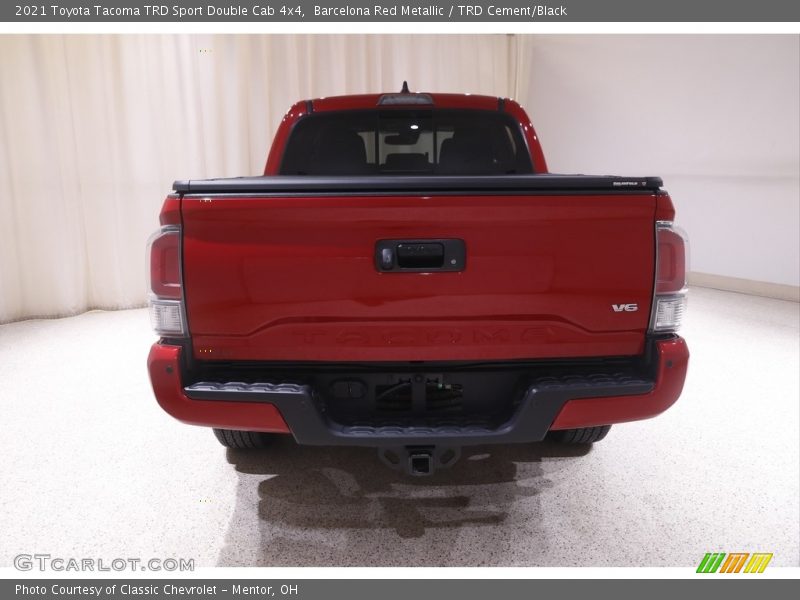 Barcelona Red Metallic / TRD Cement/Black 2021 Toyota Tacoma TRD Sport Double Cab 4x4