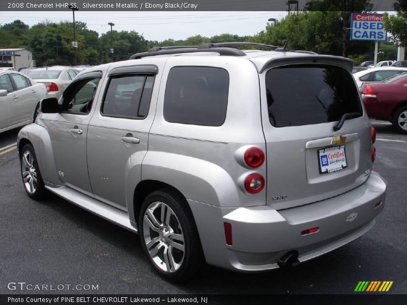 Silverstone Metallic / Ebony Black/Gray 2008 Chevrolet HHR SS
