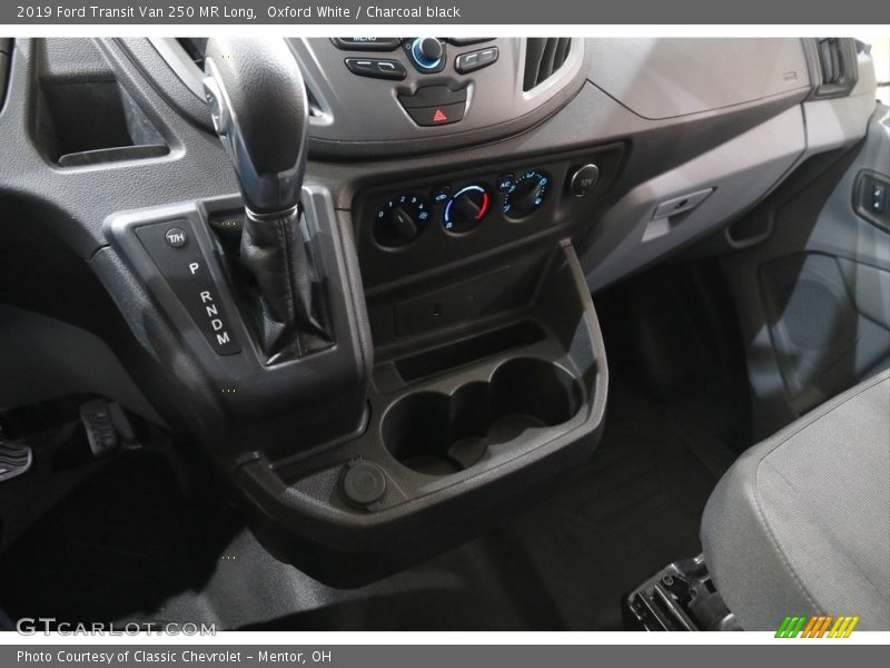 Oxford White / Charcoal black 2019 Ford Transit Van 250 MR Long