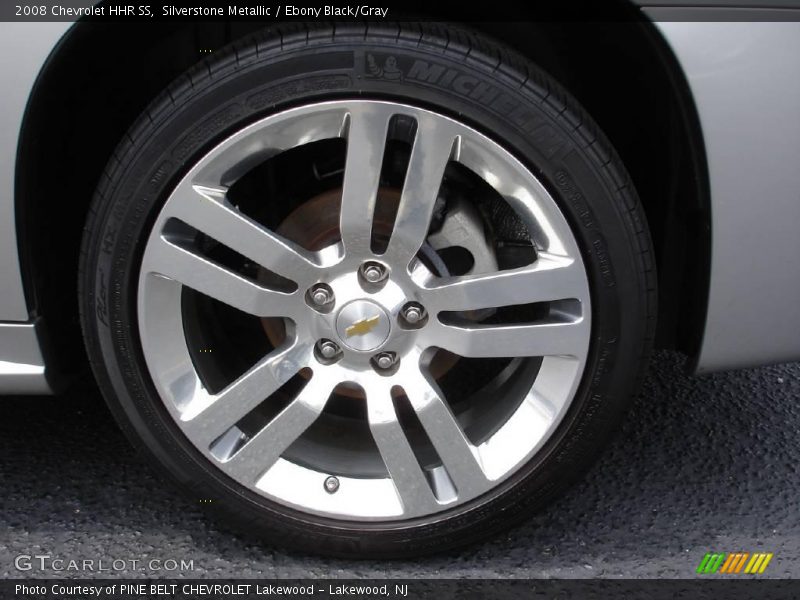 Silverstone Metallic / Ebony Black/Gray 2008 Chevrolet HHR SS