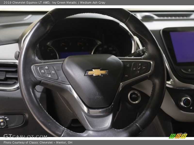 Ivy Green Metallic / Medium Ash Gray 2019 Chevrolet Equinox LT AWD