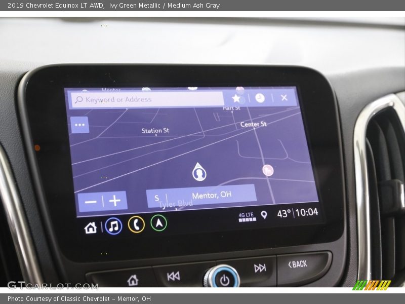 Ivy Green Metallic / Medium Ash Gray 2019 Chevrolet Equinox LT AWD