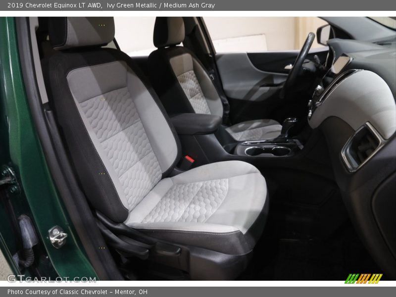 Ivy Green Metallic / Medium Ash Gray 2019 Chevrolet Equinox LT AWD