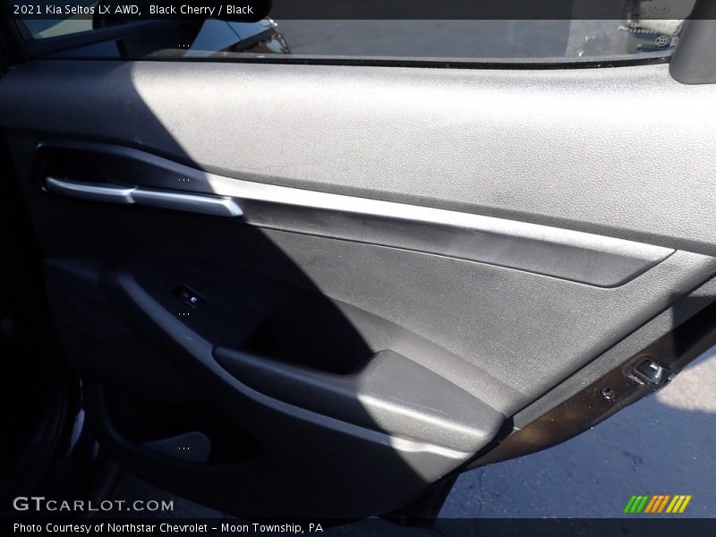 Black Cherry / Black 2021 Kia Seltos LX AWD