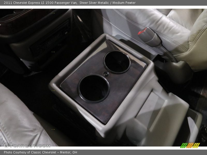 Sheer Silver Metallic / Medium Pewter 2011 Chevrolet Express LS 1500 Passenger Van