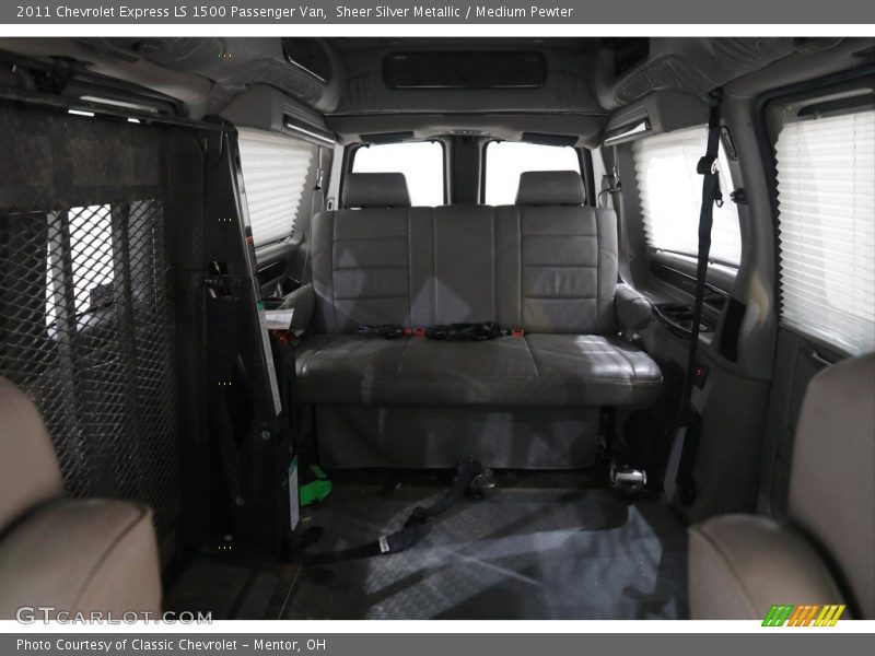 Sheer Silver Metallic / Medium Pewter 2011 Chevrolet Express LS 1500 Passenger Van