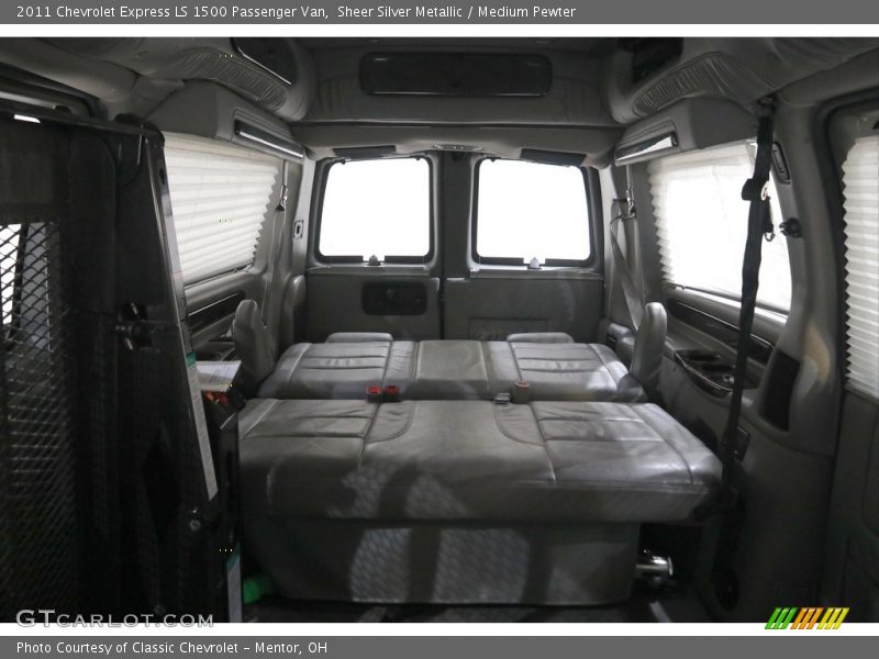 Sheer Silver Metallic / Medium Pewter 2011 Chevrolet Express LS 1500 Passenger Van