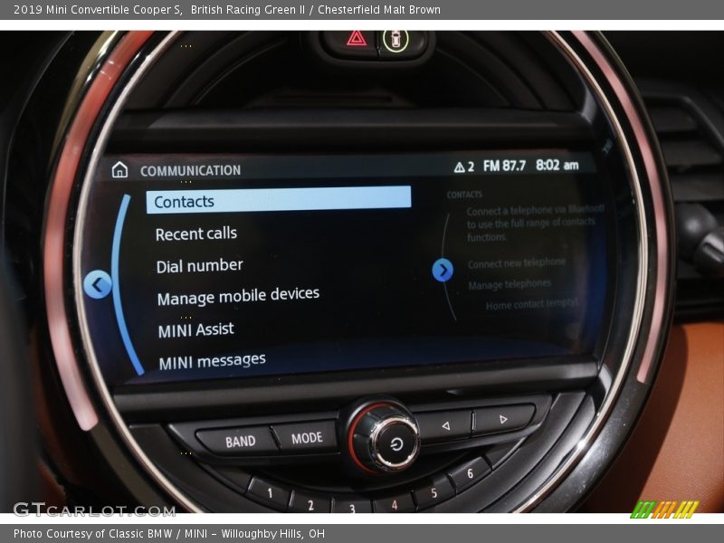 British Racing Green II / Chesterfield Malt Brown 2019 Mini Convertible Cooper S