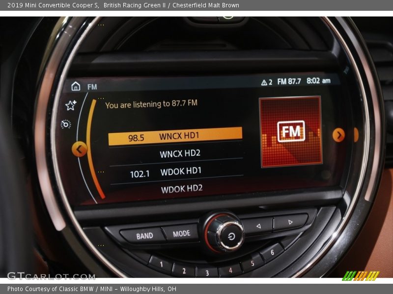 British Racing Green II / Chesterfield Malt Brown 2019 Mini Convertible Cooper S