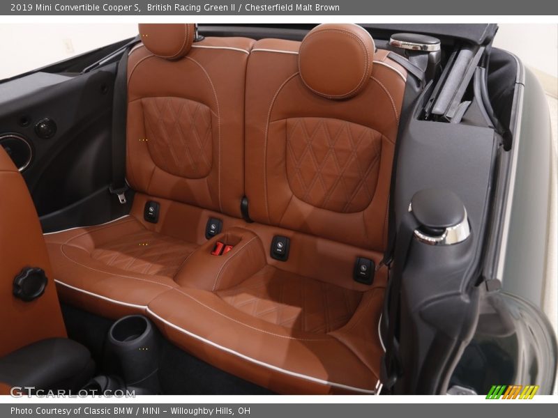 Rear Seat of 2019 Convertible Cooper S
