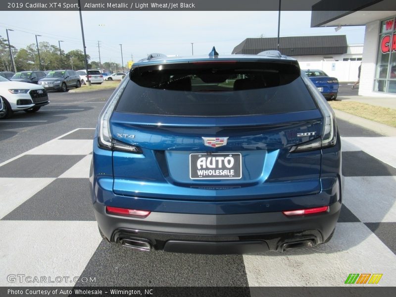 Atlantic Metallic / Light Wheat/Jet Black 2019 Cadillac XT4 Sport