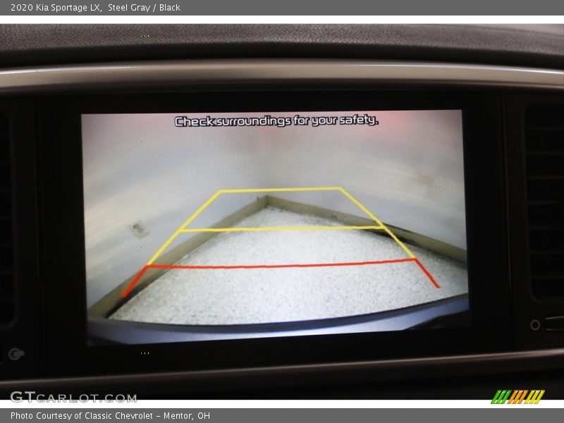 Steel Gray / Black 2020 Kia Sportage LX
