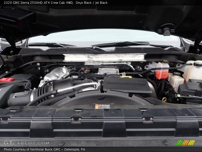 Onyx Black / Jet Black 2020 GMC Sierra 2500HD AT4 Crew Cab 4WD