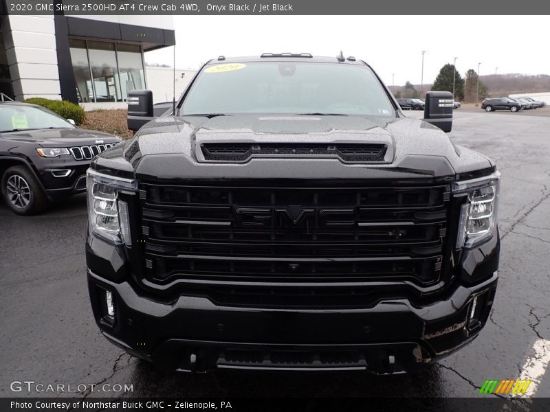 Onyx Black / Jet Black 2020 GMC Sierra 2500HD AT4 Crew Cab 4WD