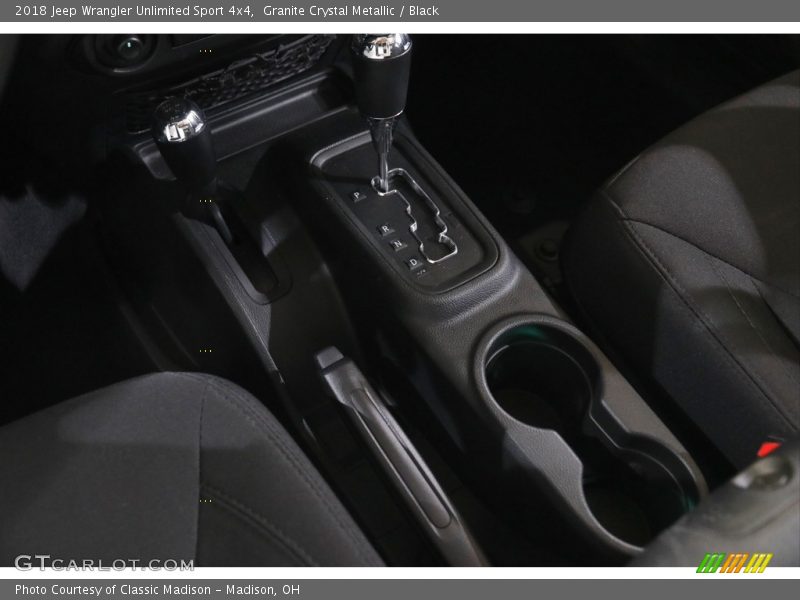 Granite Crystal Metallic / Black 2018 Jeep Wrangler Unlimited Sport 4x4