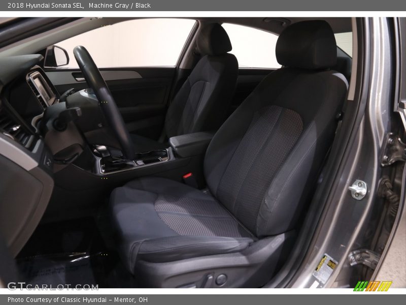 Machine Gray / Black 2018 Hyundai Sonata SEL