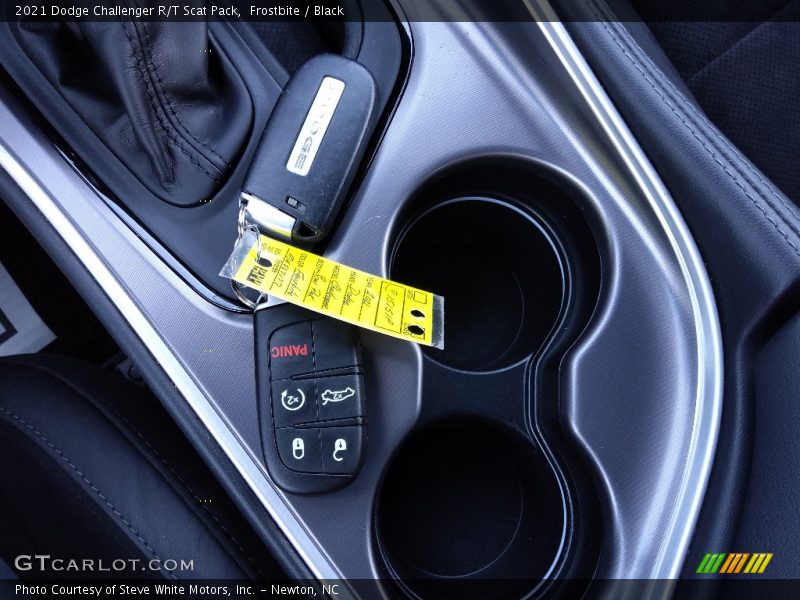 Frostbite / Black 2021 Dodge Challenger R/T Scat Pack