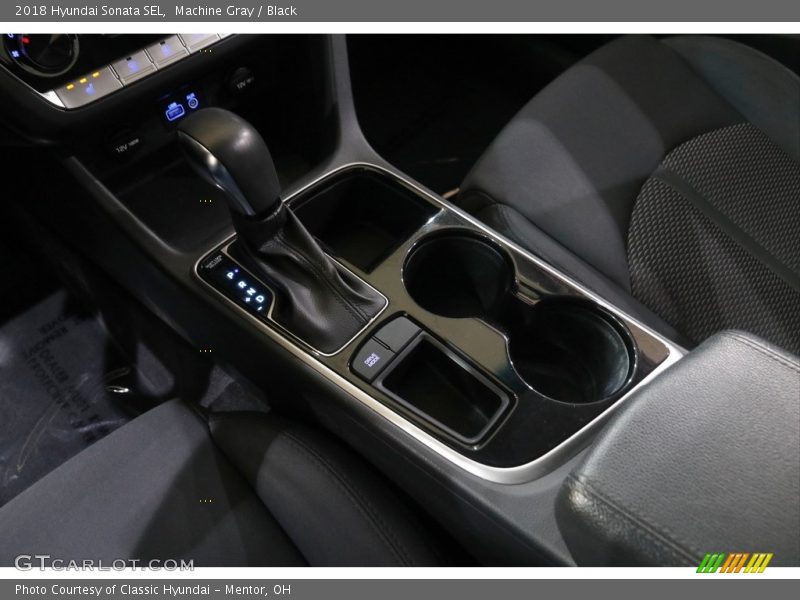 Machine Gray / Black 2018 Hyundai Sonata SEL