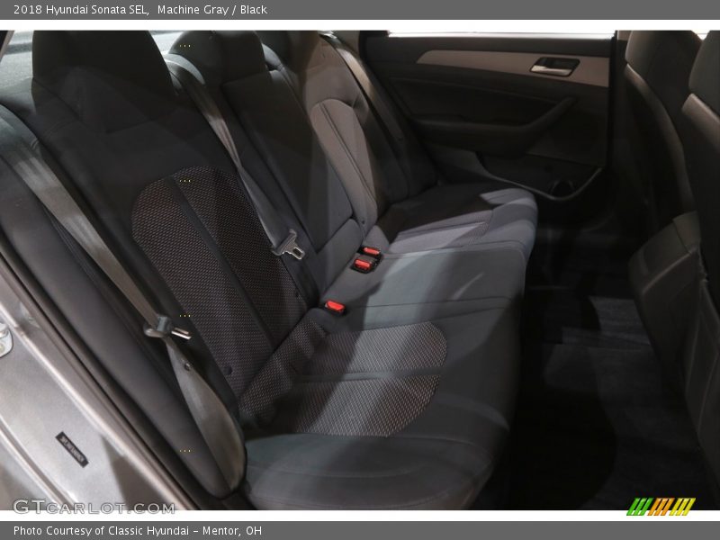 Machine Gray / Black 2018 Hyundai Sonata SEL